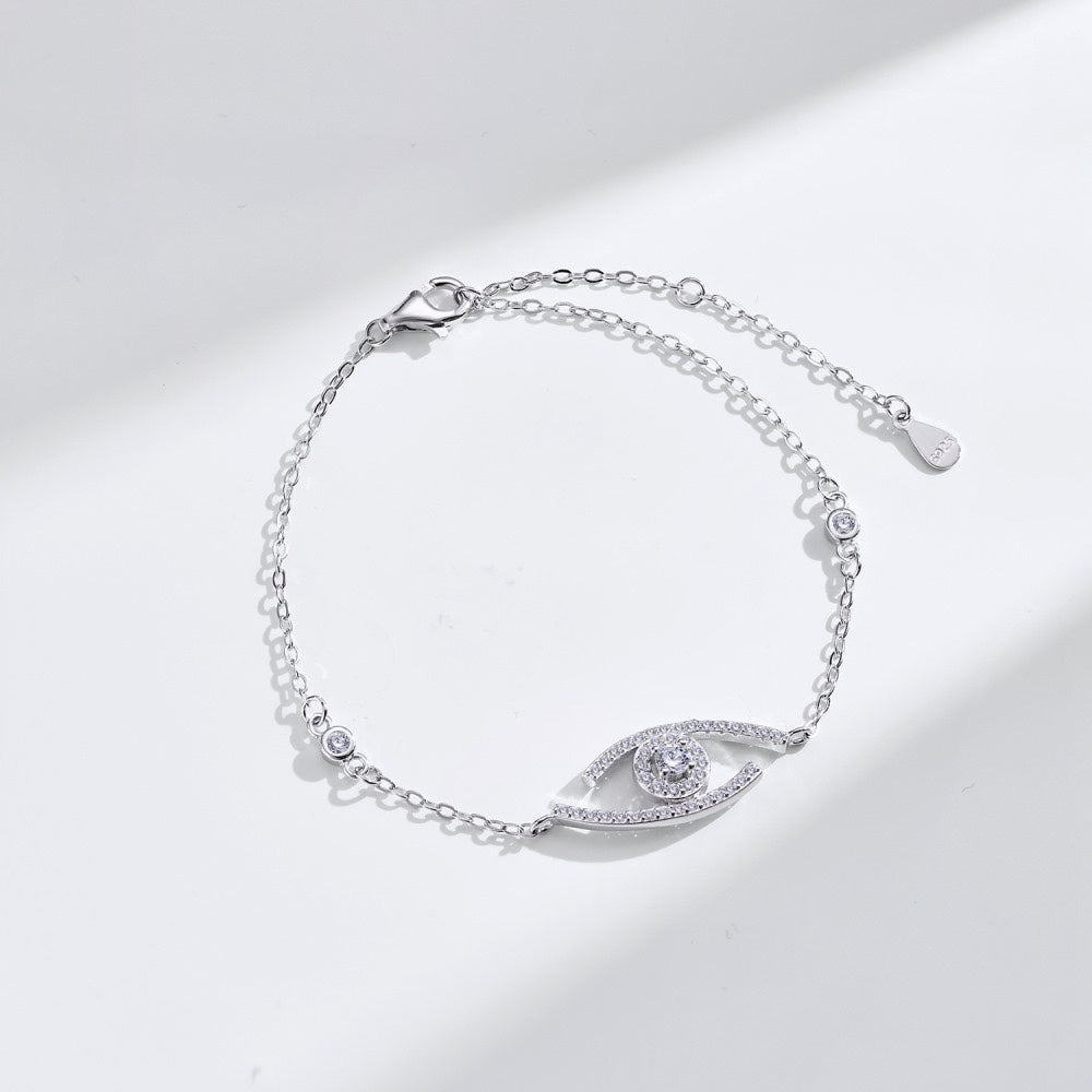 [ELAN LUXE]Lucky Eye Pave-Set Diamond Bracelet