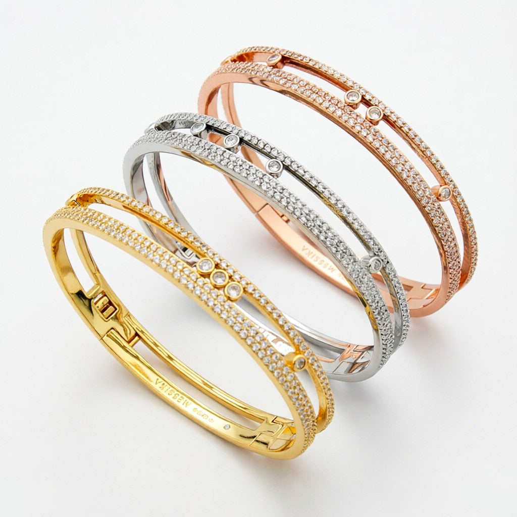 [ELAN LUXE]Move Romane pav bangle