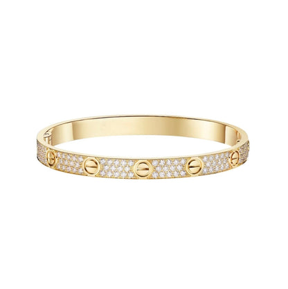 [ELAN LUXE]LOVE BRACELET 6.1MM DIAMOND-PAVED