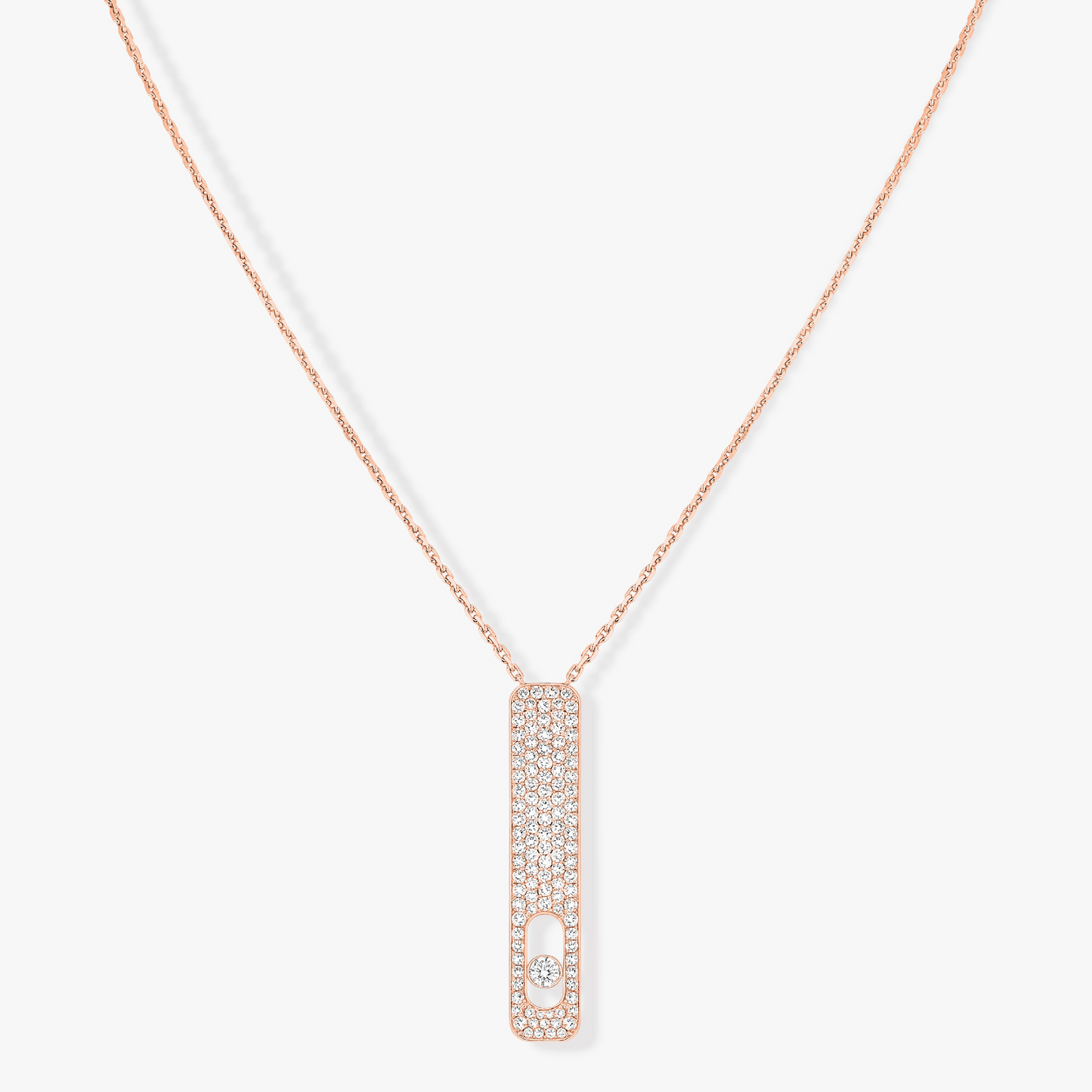 [ELAN LUXE]MY FIRST DIAMOND PAVED NECKLACE