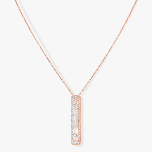 [ELAN LUXE]MY FIRST DIAMOND PAVED NECKLACE