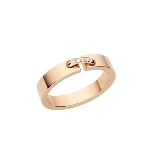 [ELAN LUXE]ALLIANCE LIENS VIDENCE DIAMOND 4MM RING