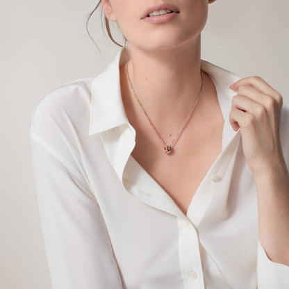 [ELAN LUXE]LOVE 6 DIAMOND PENDANT NECKLACE