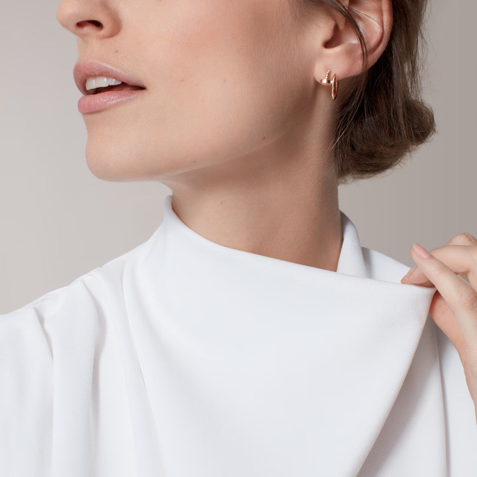 [ELAN LUXE]JUSTE NO DIAMOND SMALL EARRINGS