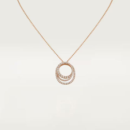 [ELAN LUXE]ETINCELLE  FULL DIAMOND NECKLACE