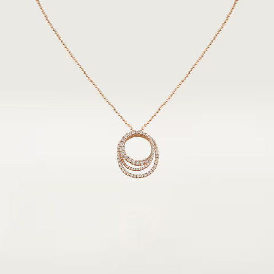 [ELAN LUXE]ETINCELLE  FULL DIAMOND NECKLACE