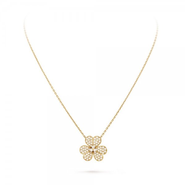 [ELAN LUXE]FLOWER DIAMOND NECKLACE