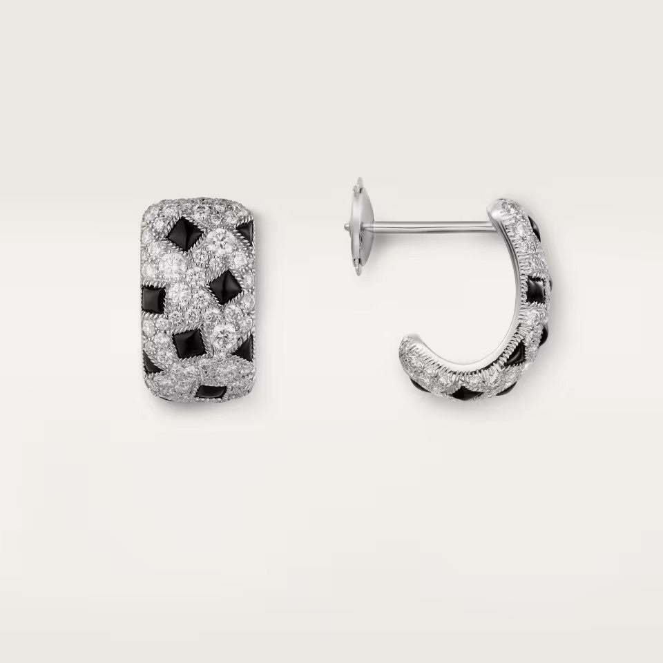 [ELAN LUXE]PANTHERE MINI FULL DIAMOND EARRINGS