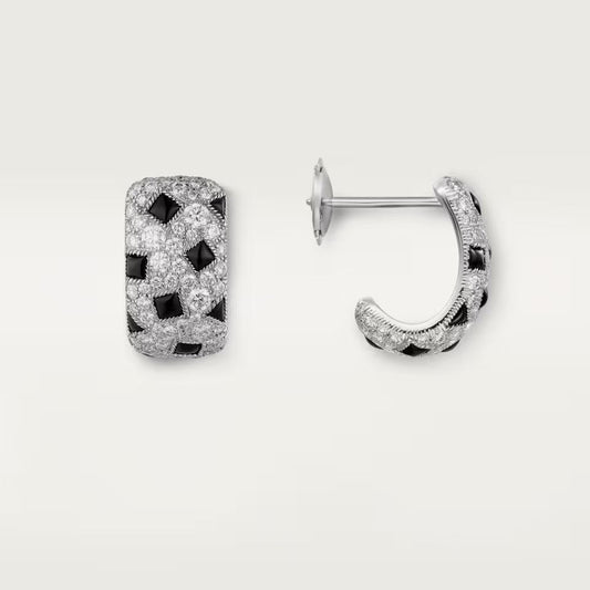 [ELAN LUXE]PANTHERE MINI FULL DIAMOND EARRINGS