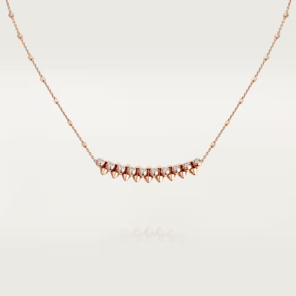 [ELAN LUXE]CLASH  MEDIUM DIAMOND NECKLACE