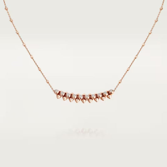 [ELAN LUXE]CLASH  MEDIUM DIAMOND NECKLACE