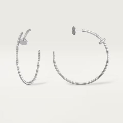 [ELAN LUXE]JUSTE FULL DIAMOND LARGE EARRINGS