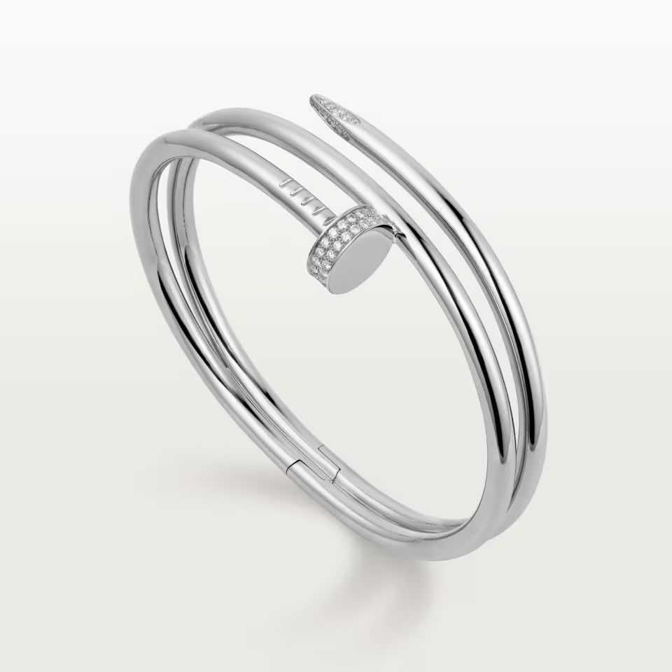 [ELAN LUXE]JUSTE BRACELET 3.5MM DOUBLE ROW DIAMOND