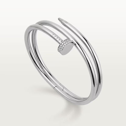 [ELAN LUXE]JUSTE BRACELET 3.5MM DOUBLE ROW DIAMOND