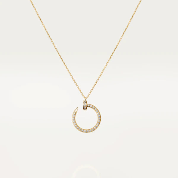 [ELAN LUXE]JUSTE NECKLACE GOLD DIAMONDS