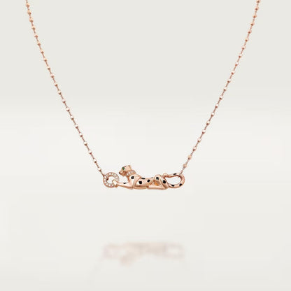 [ELAN LUXE]PANTHERE FULL DIAMOND NECKLACE