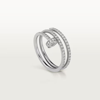 [ELAN LUXE]JUSTE RING 4.8MM FULL DIAMOND