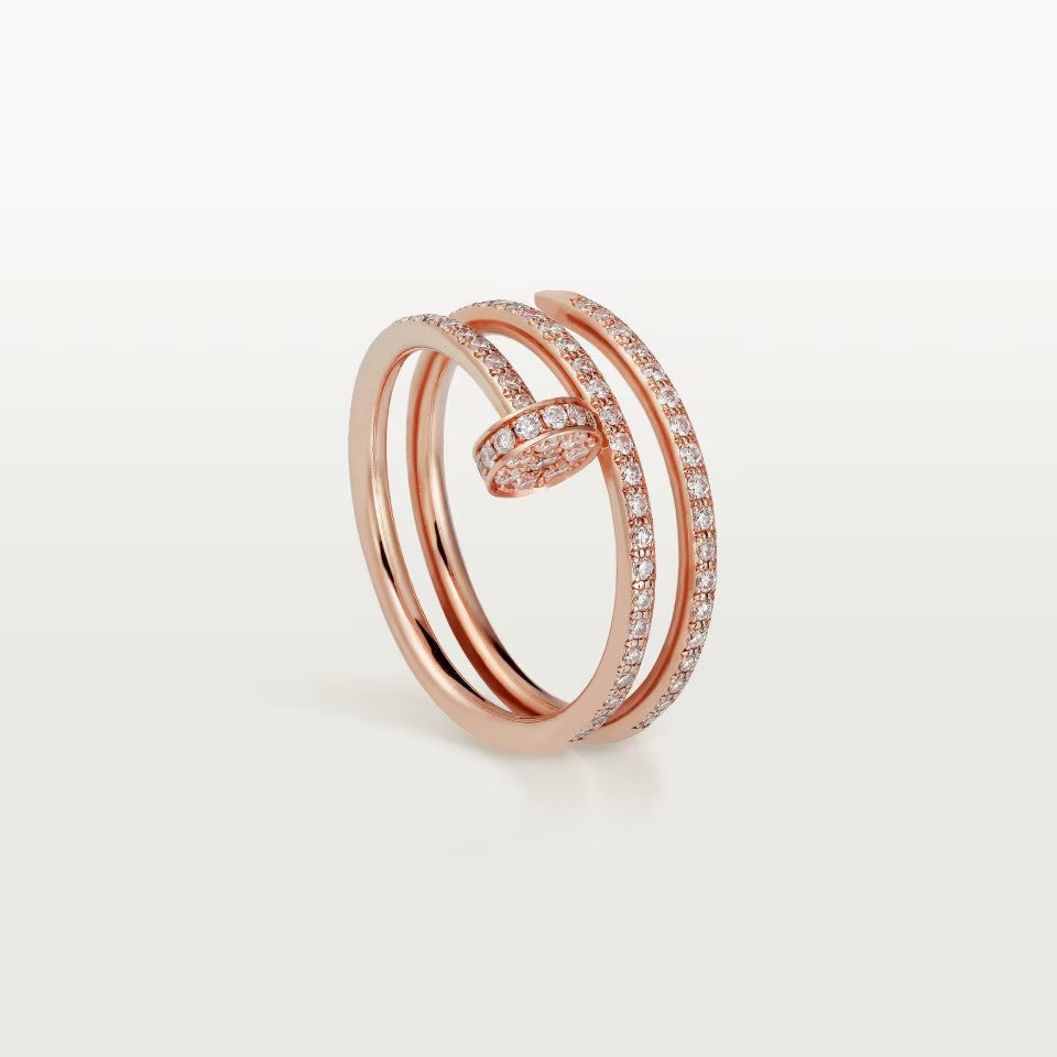 [ELAN LUXE]JUSTE RING 4.8MM FULL DIAMOND