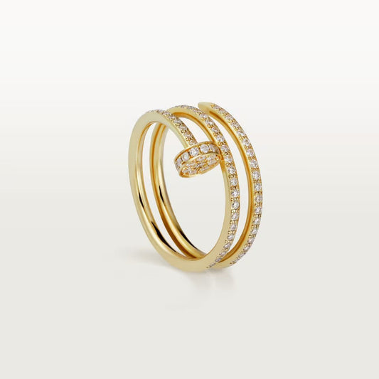 [ELAN LUXE]JUSTE RING 4.8MM FULL DIAMOND