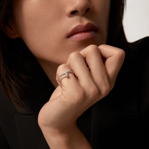 [ELAN LUXE]JUSTE RING 1.8MM SILVER DIAMONDS