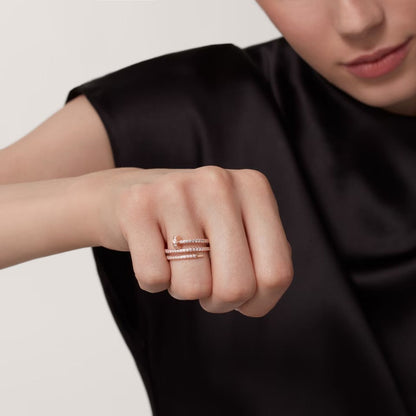 [ELAN LUXE]JUSTE RING 4.8MM FULL DIAMOND