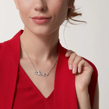 [ELAN LUXE]PANTHERE PAVED DIAMOND NECKLACE