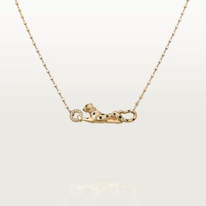 [ELAN LUXE]PANTHERE FULL DIAMOND NECKLACE