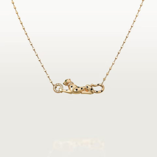 [ELAN LUXE]PANTHERE FULL DIAMOND NECKLACE