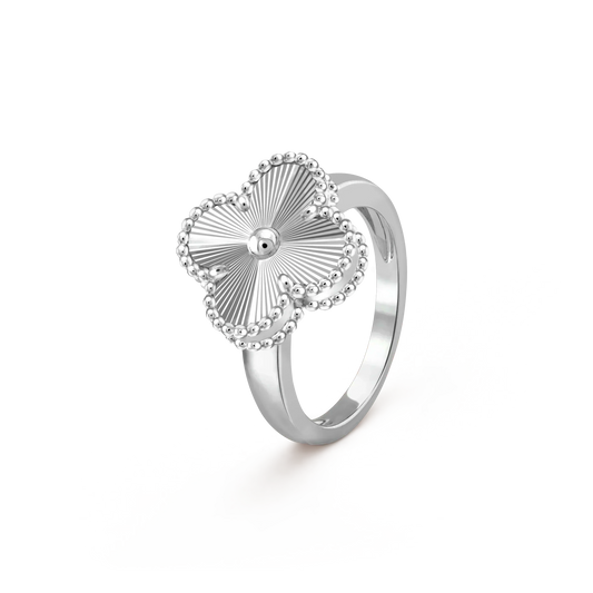 [ELAN LUXE]CLOVER SILVER RING