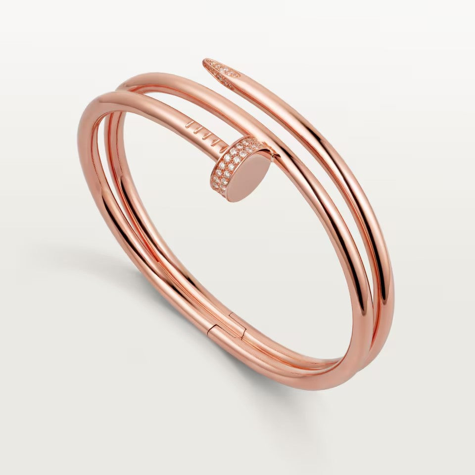 [ELAN LUXE]JUSTE BRACELET 3.5MM DOUBLE ROW DIAMOND