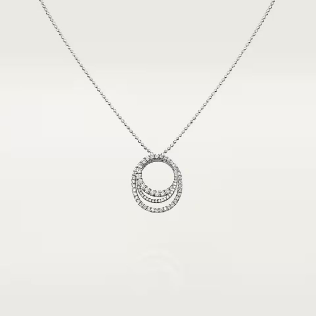 [ELAN LUXE]ETINCELLE  FULL DIAMOND NECKLACE