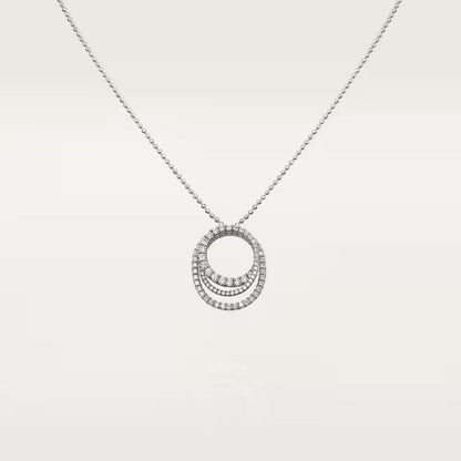 [ELAN LUXE]ETINCELLE  FULL DIAMOND NECKLACE