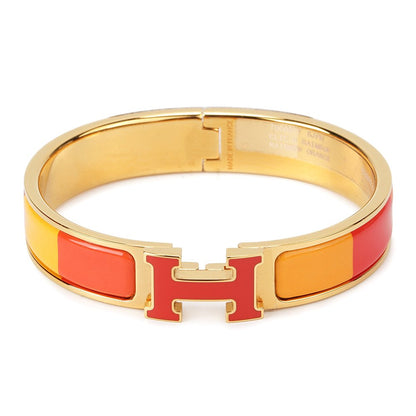 [ELAN LUXE]H BRACELET ORANGE RAINBOW CERAMIC