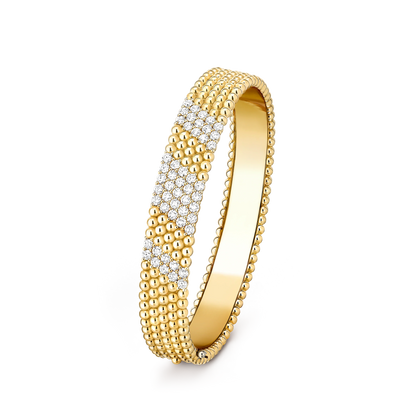 [ELAN LUXE]  FIVE-ROW DIAMOND BRACELET