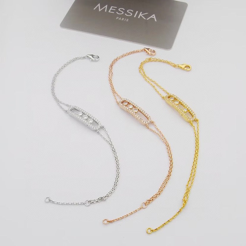 [ELAN LUXE] Move Classique pav bracelet