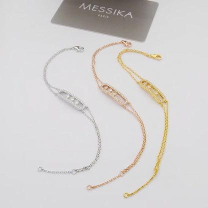[ELAN LUXE] Move Classique pav bracelet