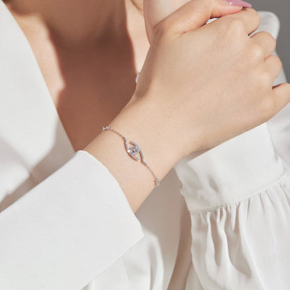 [ELAN LUXE]Lucky Eye Pave-Set Diamond Bracelet