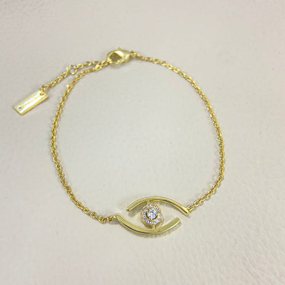 [ELAN LUXE]Lucky Eye Pave-Set Diamond Bracelet