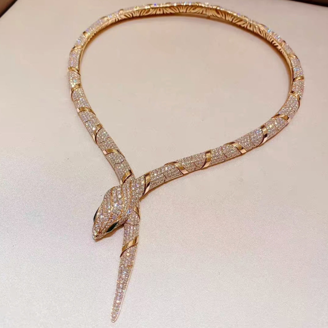 [ELAN LUXE]HAUTE COUTURE GOLD SERPENTI NECKLACE