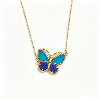 [ELAN LUXE] 2026 NEW LUCKY BUTTERFLY 1 MOTIFS NECKLACE