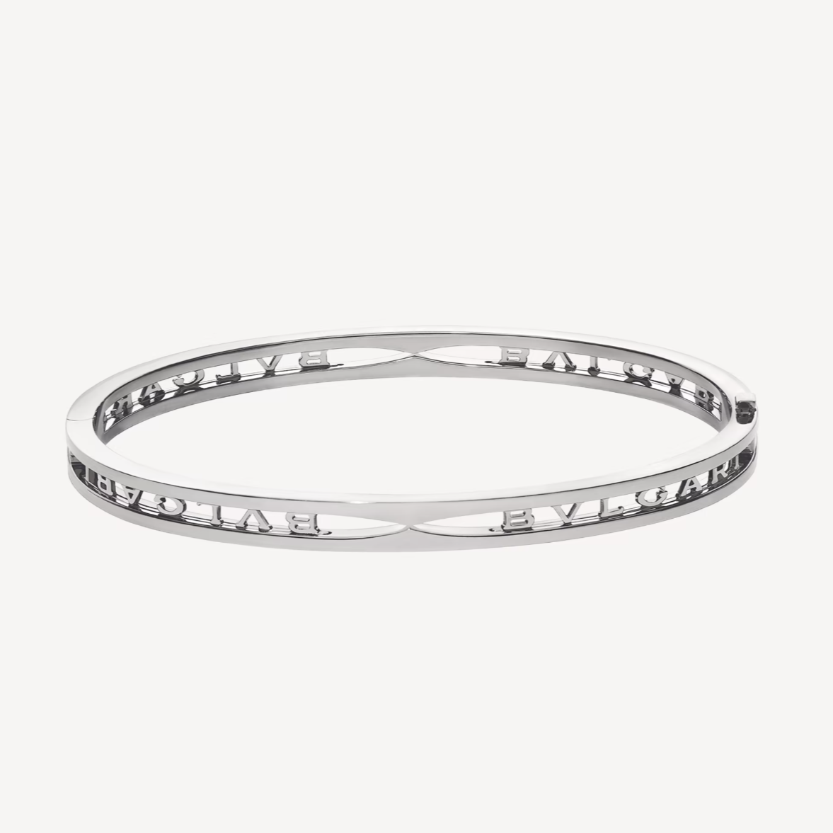 [ELAN LUXE]ZERO 1 SPIRAL LOGO SILVER BRACELET