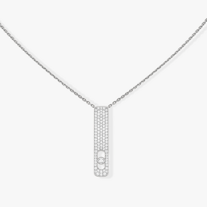 [ELAN LUXE]MY FIRST DIAMOND PAVED NECKLACE