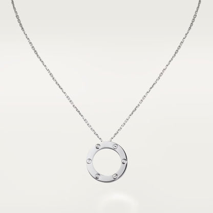 [ELAN LUXE]LOVE NECKLACE 16MM 3 DIAMONDS