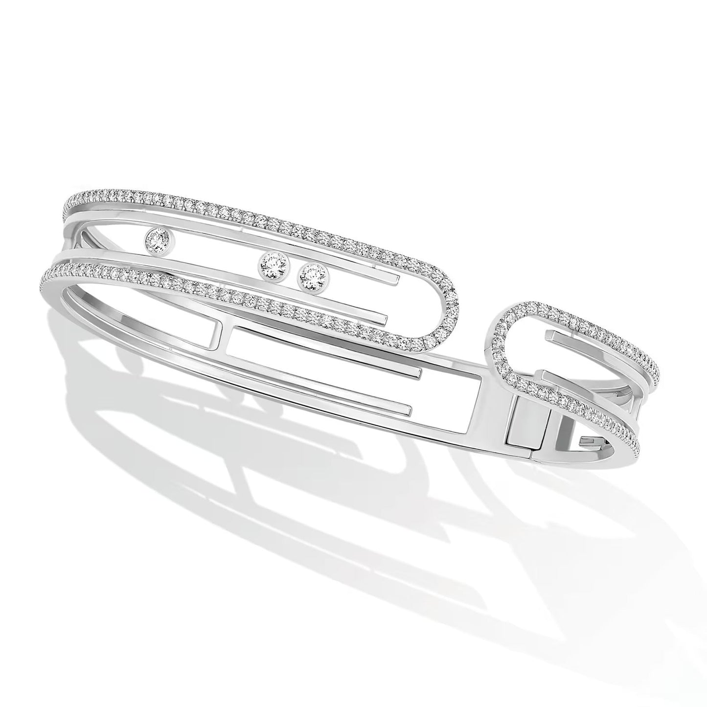 [ELAN LUXE]MOVE 10TH PAVED DIAMOND BRACELET