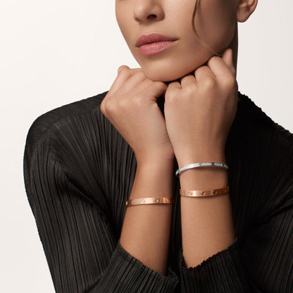[ELAN LUXE]LOVE BRACELET 6.1MM BRUSHED