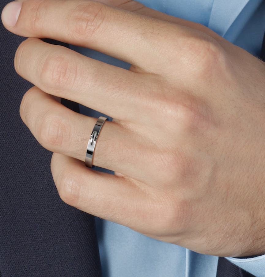 [ELAN LUXE]ALLIANCE LIENS VIDENCE 3MM RING