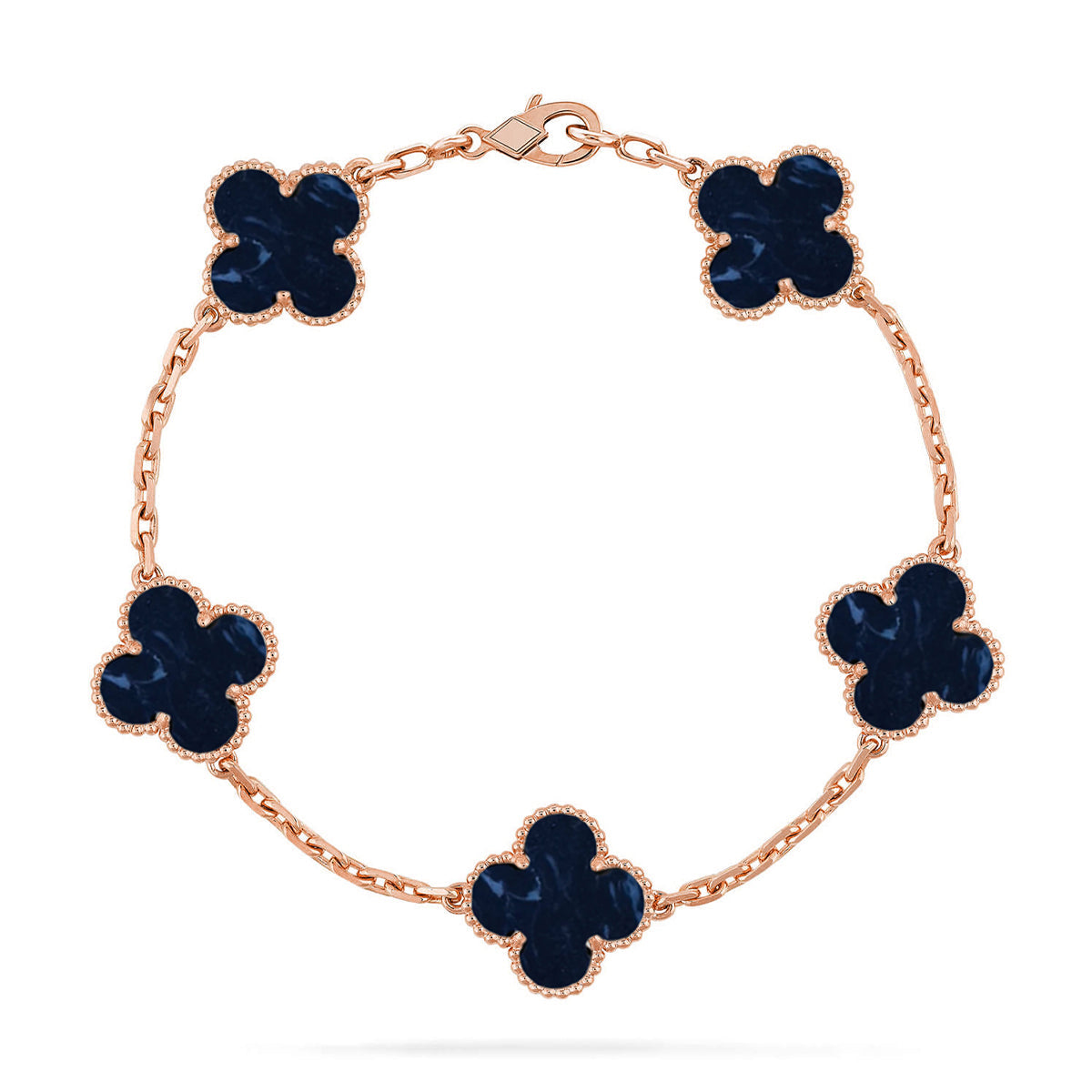 [ELAN LUXE]CLOVER 5 MOTIF PIETERSITE BRACELET COLLECTION