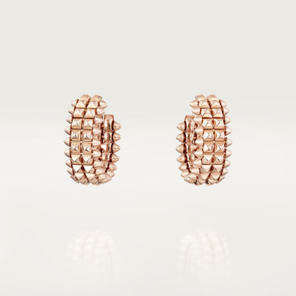 [ELAN LUXE]CLASH 9.2MM DOUBLE ROW EARRINGS