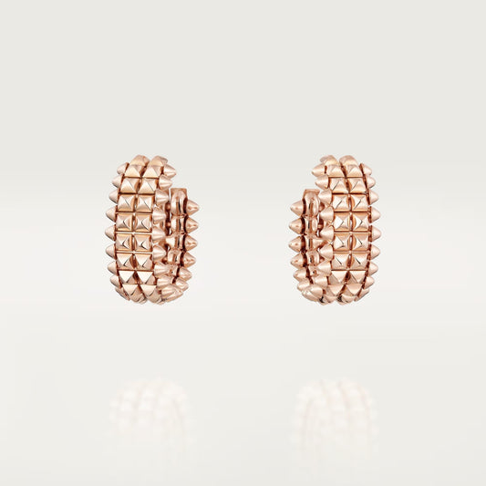 [ELAN LUXE]CLASH 9.2MM DOUBLE ROW EARRINGS