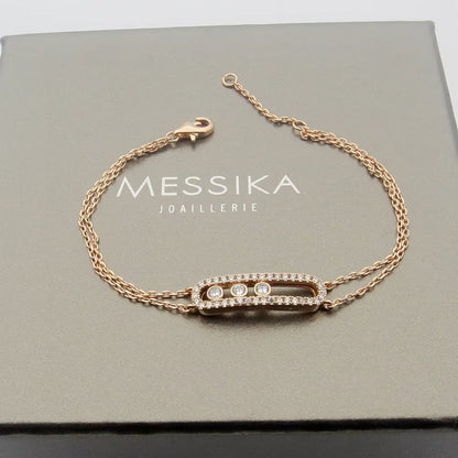 [ELAN LUXE] Move Classique pav bracelet